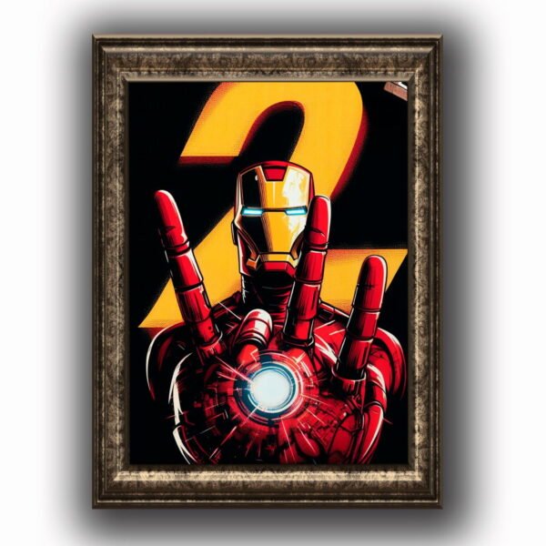 Iron man Posters decorativos, Posters Comic, Historia Nuestra