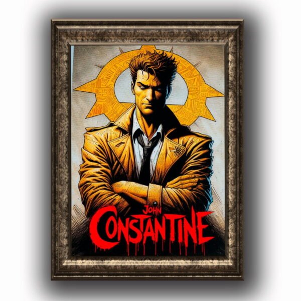 John Constantine Posters decorativos, Posters Comic, Historia Nuestra