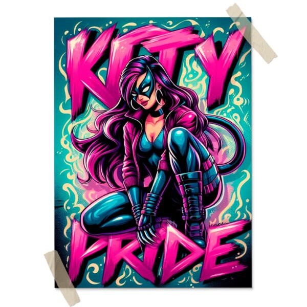 Kitty Pryde Posters decorativos, Posters Comic, Historia Nuestra