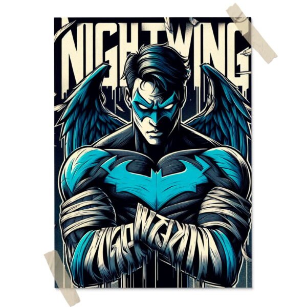 Nightwing Posters decorativos, Posters Comic, Historia Nuestra