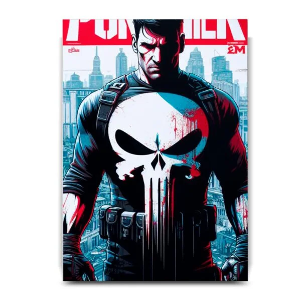 Punisher Posters decorativos, Posters Comic, Historia Nuestra