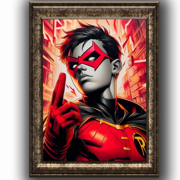 Red robin Posters decorativos, Posters Comic, Historia Nuestra