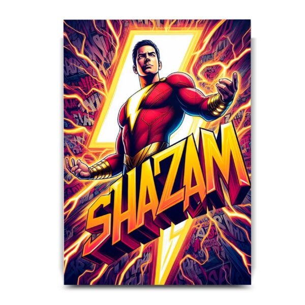 Shazam Posters decorativos, Posters Comic, Historia Nuestra