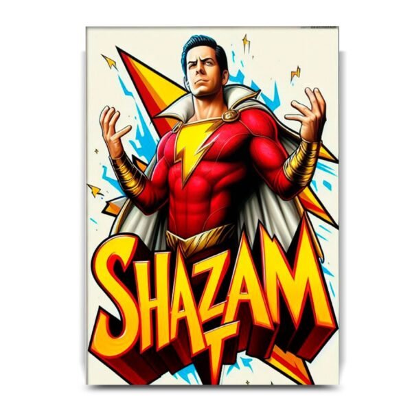 Shazam Posters decorativos, Posters Comic, Historia Nuestra