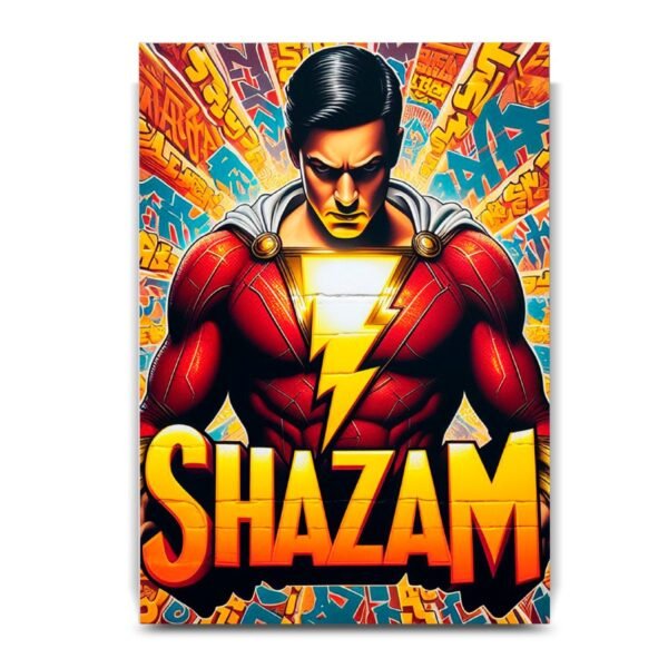 Shazam Posters decorativos, Posters Comic, Historia Nuestra