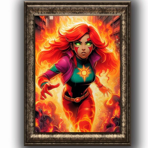 Starfire Posters decorativos, Posters Comic, Historia Nuestra