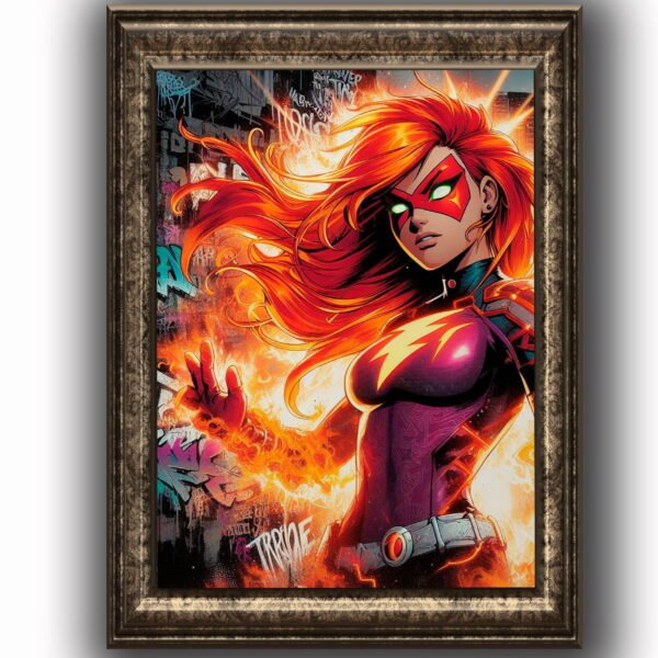 Starfire Posters decorativos, Posters Comic, Historia Nuestra