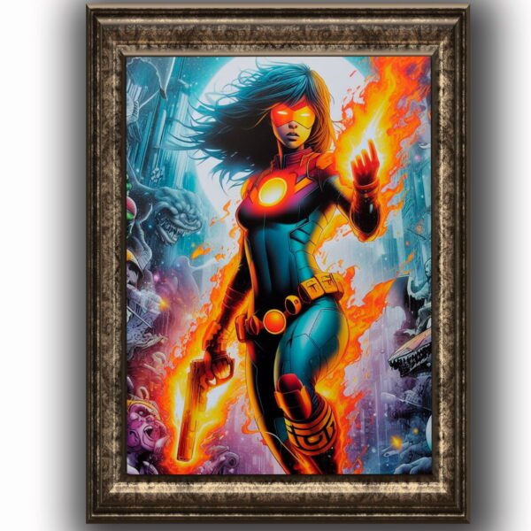 Starfire Posters decorativos, Posters Comic, Historia Nuestra