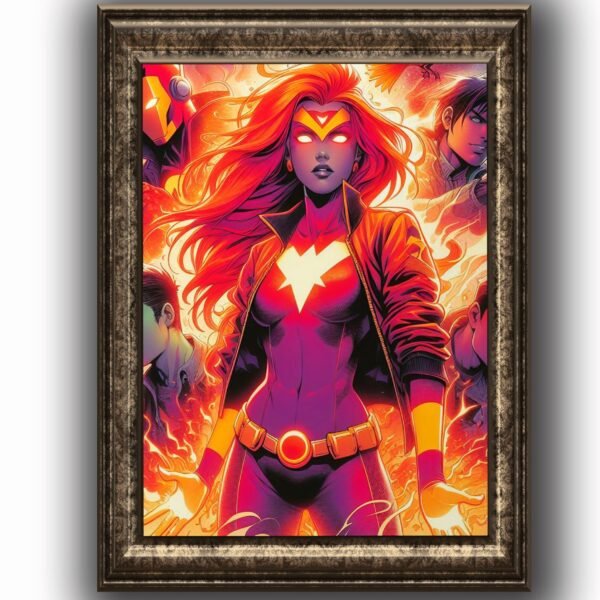 Starfire Posters decorativos, Posters Comic, Historia Nuestra