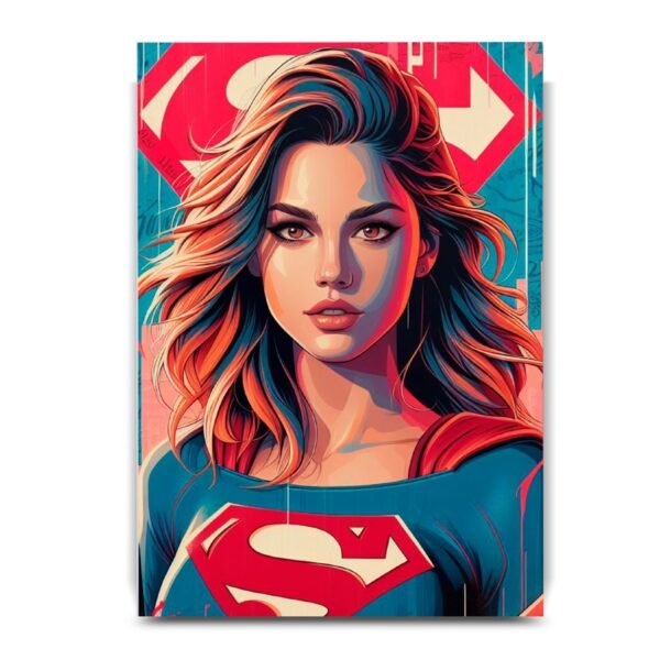 Supergirl Posters decorativos, Posters Comic, Historia Nuestra