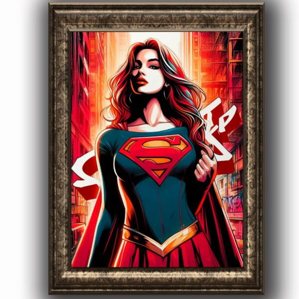 Supergirl Posters decorativos, Posters Comic, Historia Nuestra