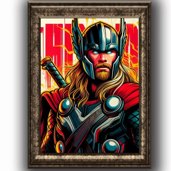 Thor Posters decorativos, Posters Comic, Historia Nuestra