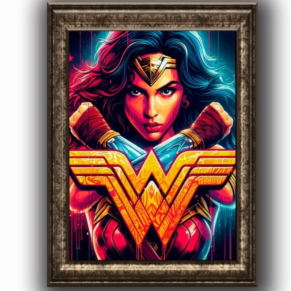 Wonder women Posters decorativos, Posters Comic, Historia Nuestra