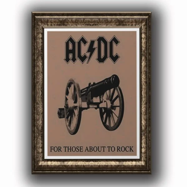 ACDC Posters decorativos, Posters Música, Historia Nuestra