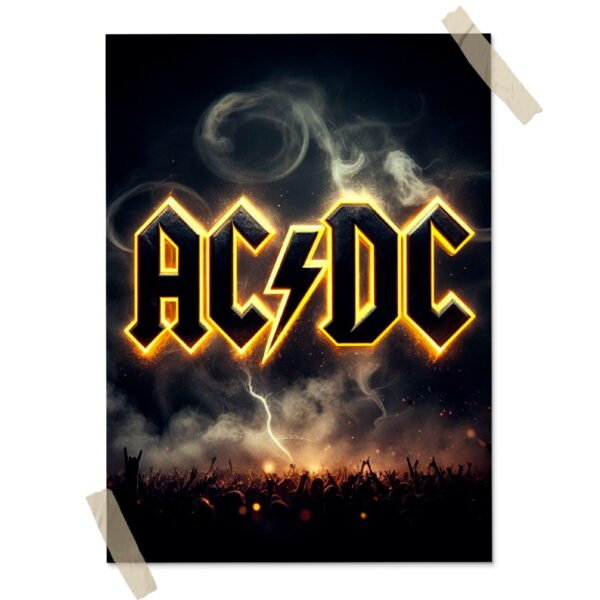 ACDC Posters decorativos, Posters Música, Historia Nuestra