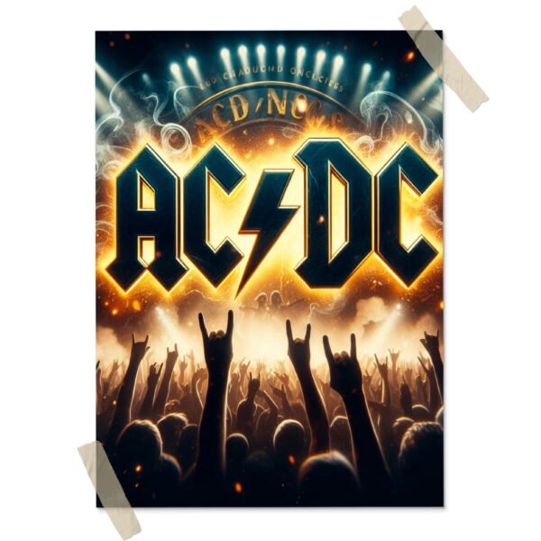 ACDC Posters decorativos, Posters Música, Historia Nuestra