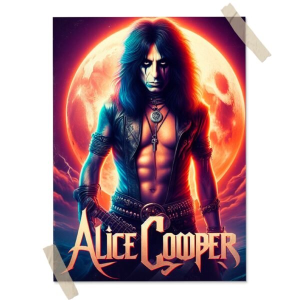 Alice cooper Posters decorativos, Posters Música, Historia Nuestra