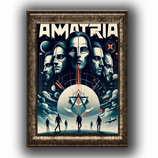 Amatria Posters decorativos, Posters Música, Historia Nuestra