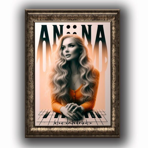 Anna domino Posters decorativos, Posters Música, Historia Nuestra