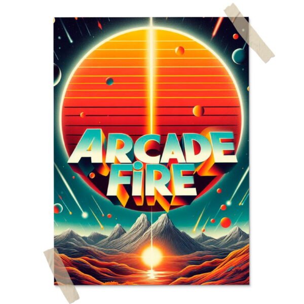 Arcade fire Posters decorativos, Posters Música, Historia Nuestra