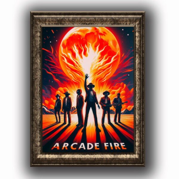 Arcade fire Posters decorativos, Posters Música, Historia Nuestra