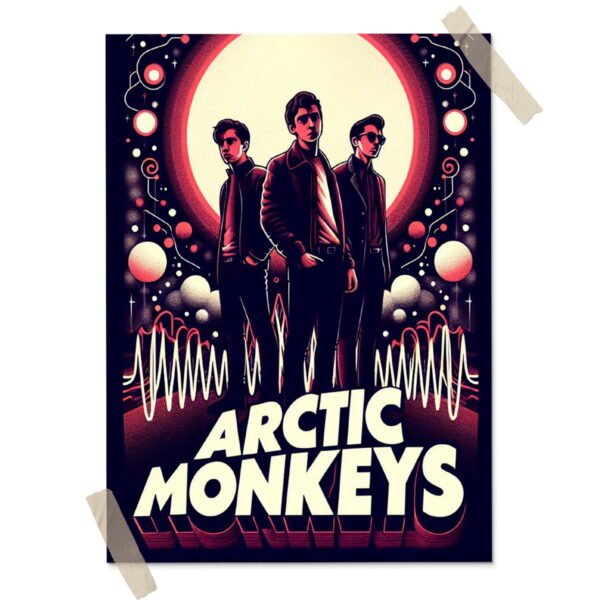 Arctic Monkeys Posters decorativos, Posters Música, Historia Nuestra