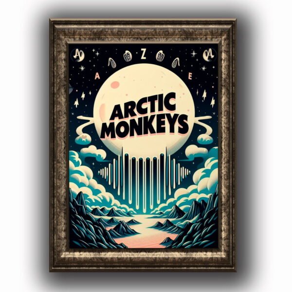 Arctic Monkeys Posters decorativos, Posters Música, Historia Nuestra