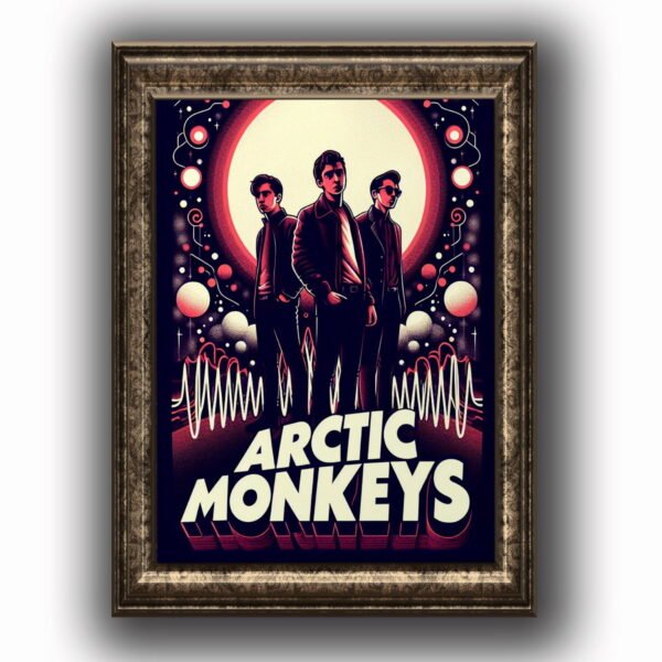 Arctic Monkeys Posters decorativos, Posters Música, Historia Nuestra