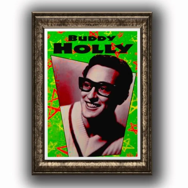 Buddy Holly Posters decorativos, Posters Música, Historia Nuestra