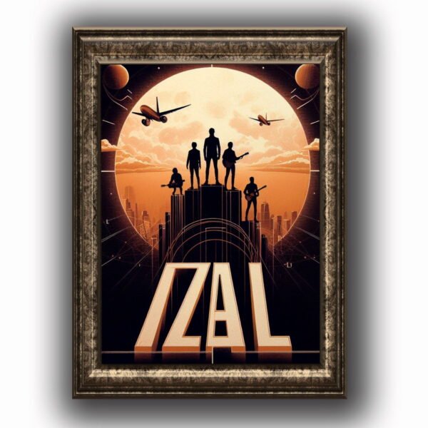 IZAL Posters decorativos, Posters Música, Historia Nuestra