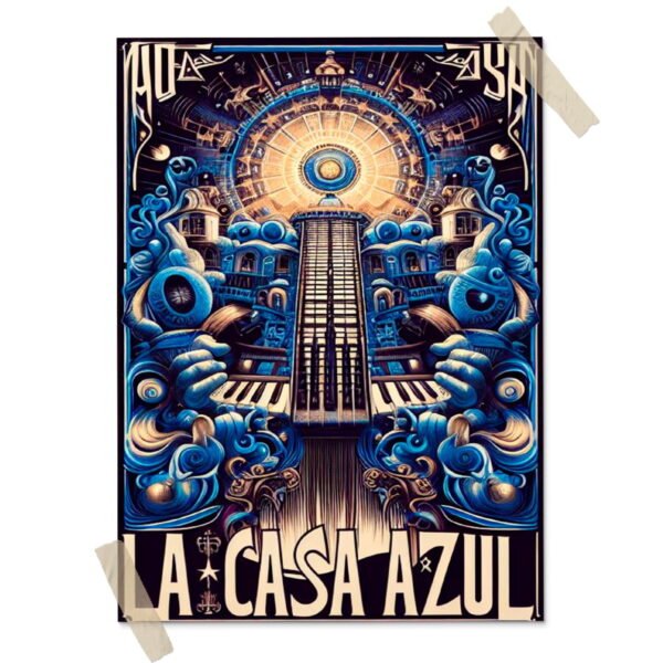 La casa azul Posters decorativos, Posters Música, Historia Nuestra