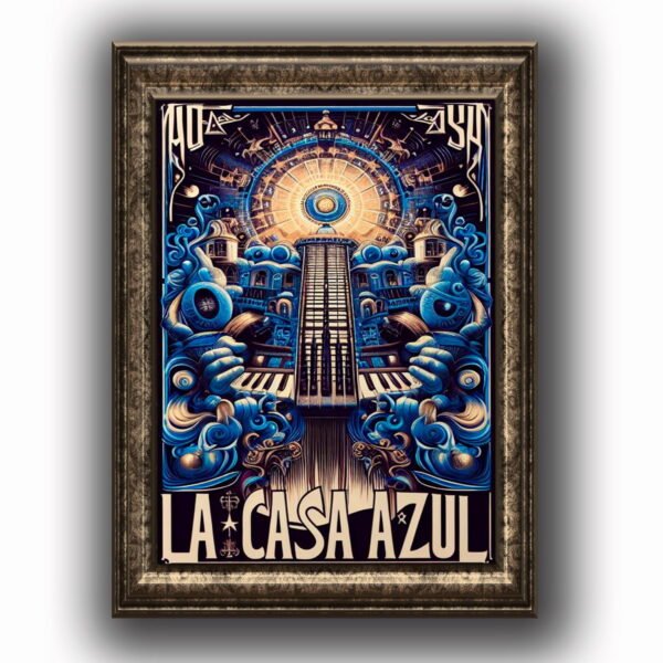 La casa azul Posters decorativos, Posters Música, Historia Nuestra