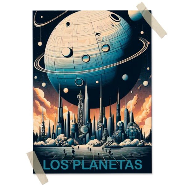 Los Planetas Posters decorativos, Posters Música, Historia Nuestra