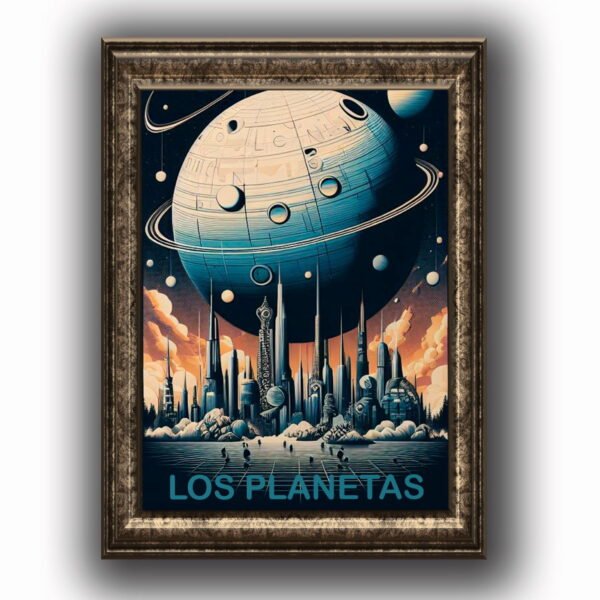 Los Planetas Posters decorativos, Posters Música, Historia Nuestra