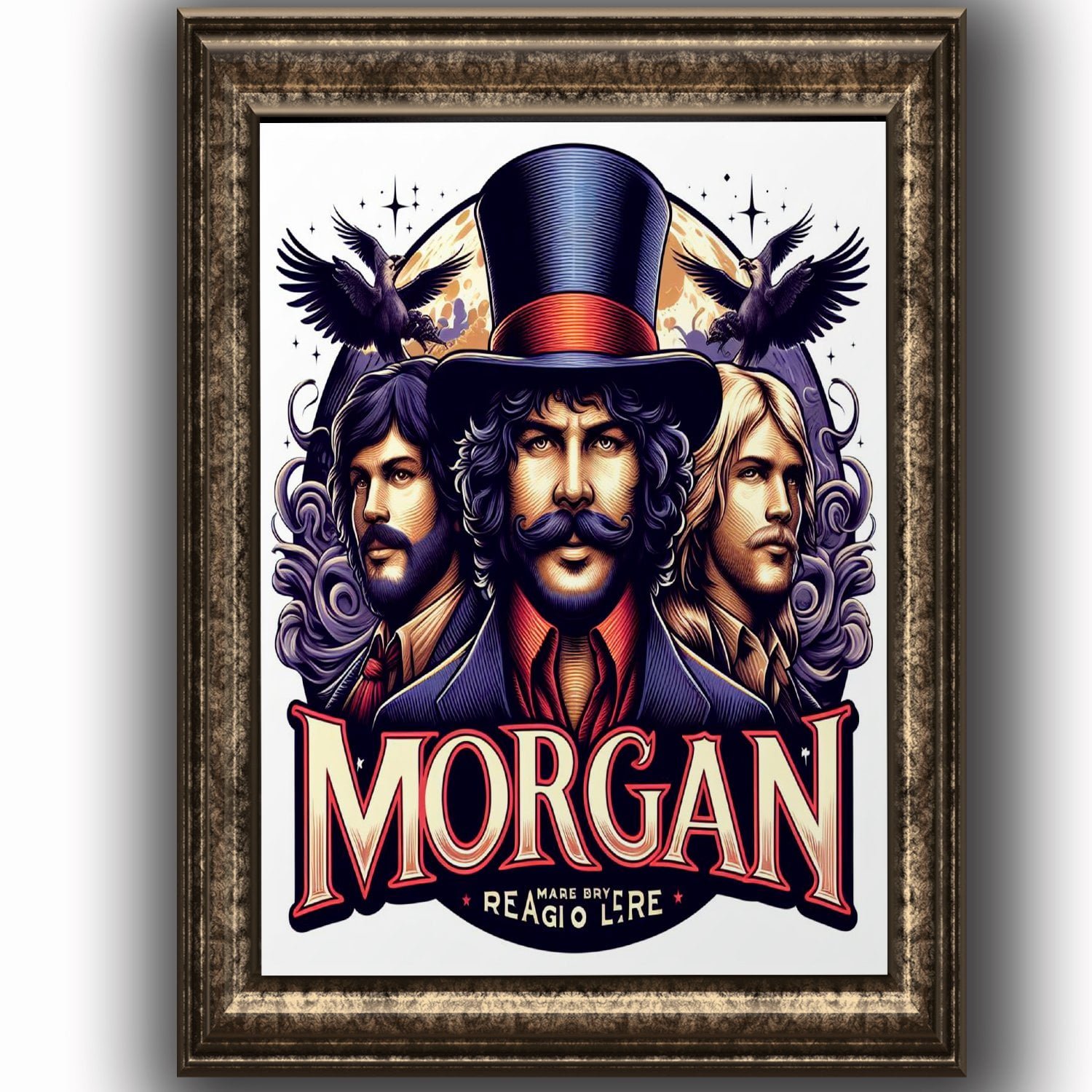 Morgan Posters decorativos - Historia Nuestra