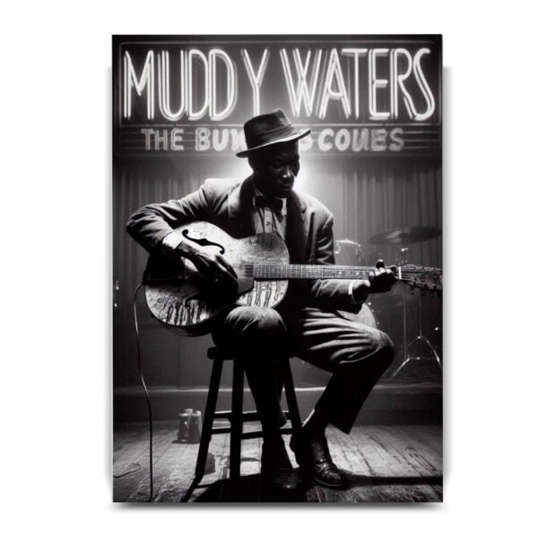 Muddy waters Posters decorativos, Posters Música, Historia Nuestra