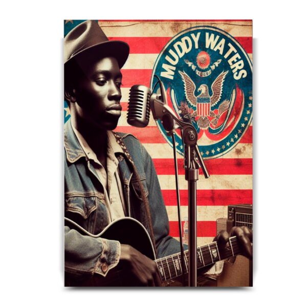 Muddy waters Posters decorativos, Posters Música, Historia Nuestra