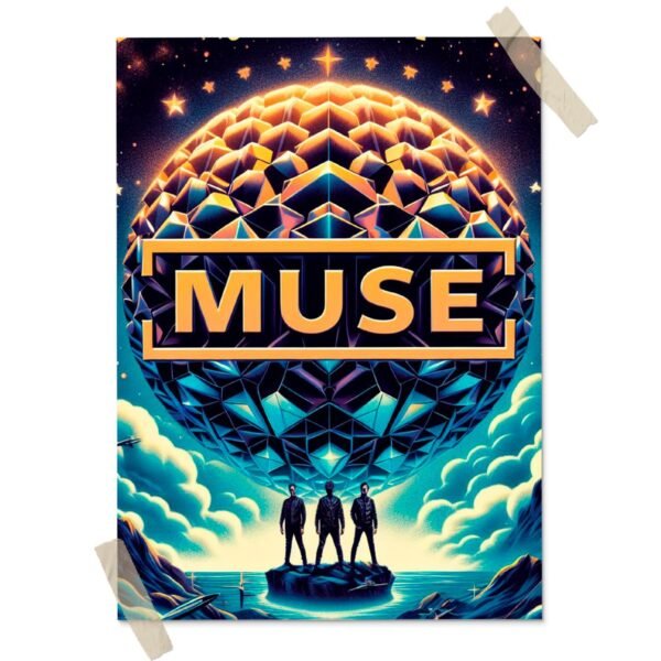 Muse Posters decorativos, Posters Música, Historia Nuestra