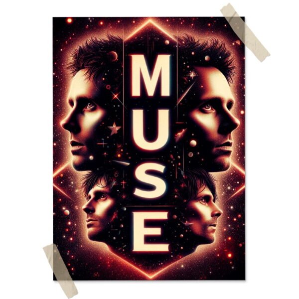 Muse Posters decorativos, Posters Música, Historia Nuestra