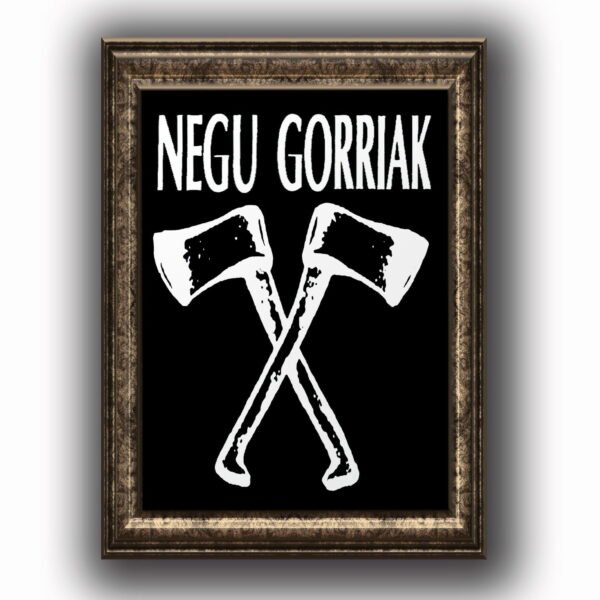 Negu Gorriak Posters decorativos, Posters Música, Historia Nuestra