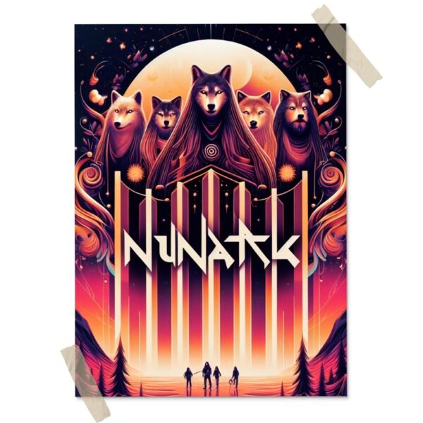 Nunatak Posters decorativos, Posters Música, Historia Nuestra