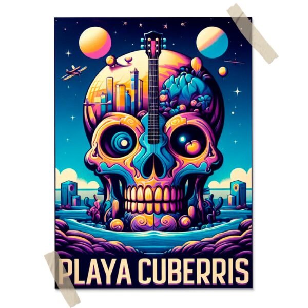 Playa cuberris Posters decorativos, Posters Música, Historia Nuestra