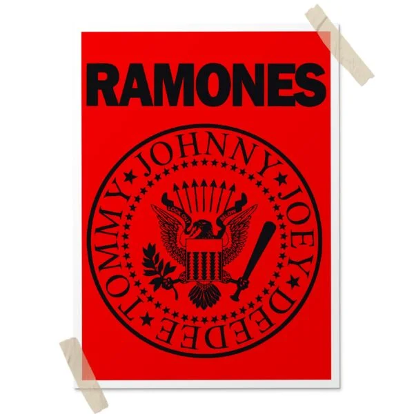 Ramones Posters decorativos, Posters Música, Historia Nuestra