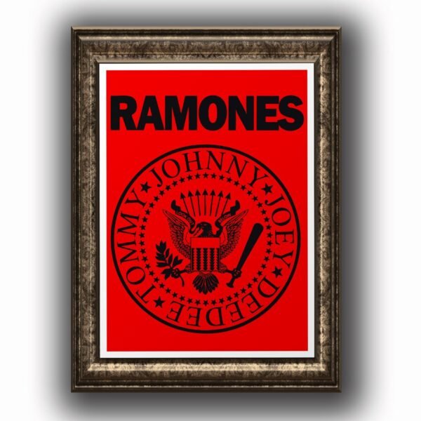 Ramones Posters decorativos, Posters Música, Historia Nuestra