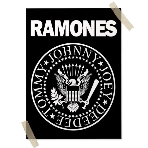 Ramones Posters decorativos, Posters Música, Historia Nuestra