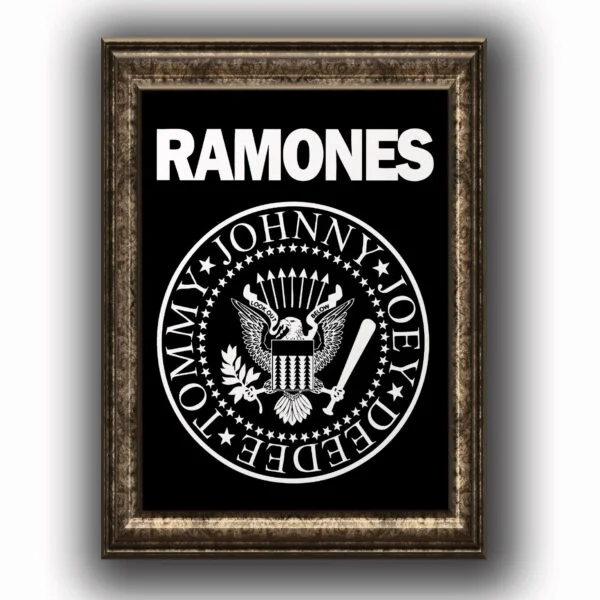 Ramones Posters decorativos, Posters Música, Historia Nuestra