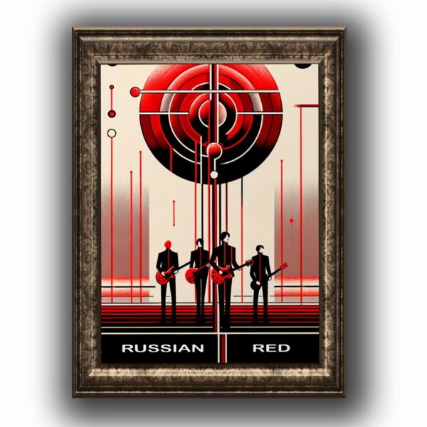 Russian red Posters decorativos, Posters Música, Historia Nuestra