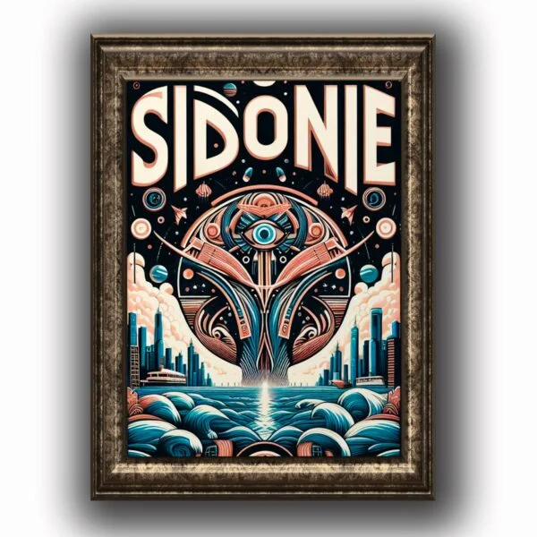 SIdonie Posters decorativos, Posters Música, Historia Nuestra