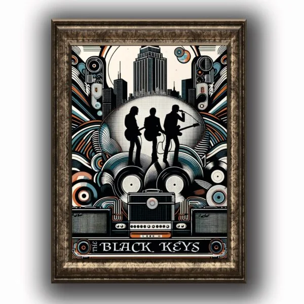 The Black Keys Posters decorativos, Posters Música, Historia Nuestra