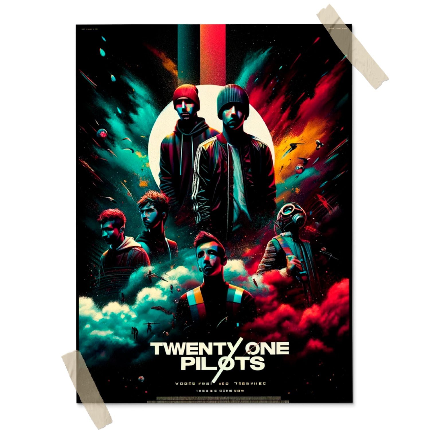 Twenty One Pilots Posters Decorativos Historia Nuestra